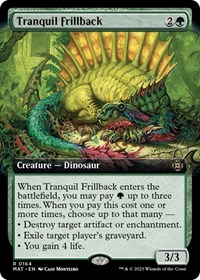 Tranquil Frillback (Extended Art), March of the Machine: The Aftermath