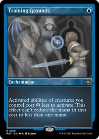 Training Grounds (Foil Etched), March of the Machine: The Aftermath