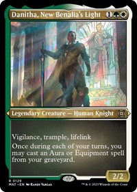Danitha, New Benalia's Light (Foil Etched), March of the Machine: The Aftermath
