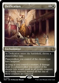 Deification (Foil Etched), March of the Machine: The Aftermath