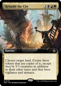Rebuild the City (Extended Art), March of the Machine: The Aftermath
