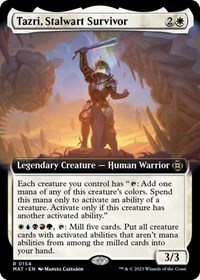 Tazri, Stalwart Survivor (Extended Art), March of the Machine: The Aftermath