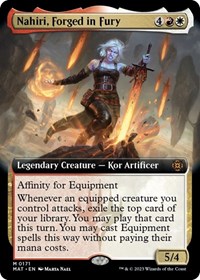 Nahiri, Forged in Fury (Extended Art), March of the Machine: The Aftermath