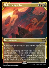 Nahiri's Resolve (Showcase), March of the Machine: The Aftermath