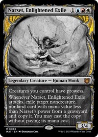 Narset, Enlightened Exile (Showcase), March of the Machine: The Aftermath
