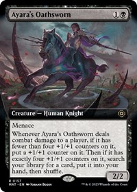 Ayara's Oathsworn (Extended Art), March of the Machine: The Aftermath
