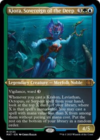 Kiora, Sovereign of the Deep (Foil Etched), March of the Machine: The Aftermath
