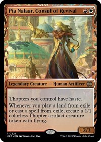 Pia Nalaar, Consul of Revival (Halo Foil), March of the Machine: The Aftermath
