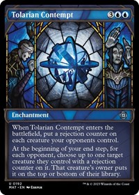 Tolarian Contempt (Halo Foil), March of the Machine: The Aftermath