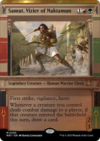 Samut, Vizier of Naktamun (Showcase), March of the Machine: The Aftermath