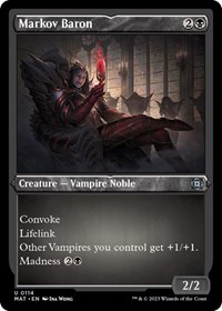 Markov Baron (Foil Etched), March of the Machine: The Aftermath