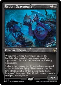 Urborg Scavengers (Foil Etched), March of the Machine: The Aftermath