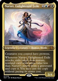 Narset, Enlightened Exile (Foil Etched), March of the Machine: The Aftermath