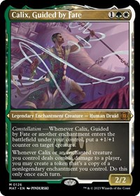 Calix, Guided by Fate (Foil Etched), March of the Machine: The Aftermath