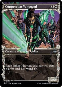 Coppercoat Vanguard (Halo Foil), March of the Machine: The Aftermath