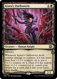 Ayara's Oathsworn (Showcase), March of the Machine: The Aftermath