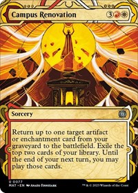 Campus Renovation (Showcase), March of the Machine: The Aftermath
