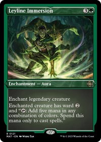 Leyline Immersion (Foil Etched), March of the Machine: The Aftermath