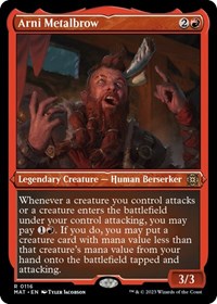 Arni Metalbrow (Foil Etched), March of the Machine: The Aftermath
