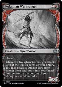 Kolaghan Warmonger (Showcase), March of the Machine: The Aftermath