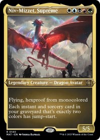 Niv-Mizzet, Supreme (Foil Etched), March of the Machine: The Aftermath