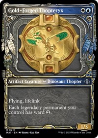 Gold-Forged Thopteryx (Halo Foil), March of the Machine: The Aftermath