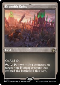 Drannith Ruins (Foil Etched), March of the Machine: The Aftermath
