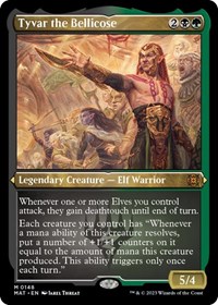 Tyvar the Bellicose (Foil Etched), March of the Machine: The Aftermath