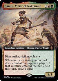 Samut, Vizier of Naktamun (Extended Art), March of the Machine: The Aftermath