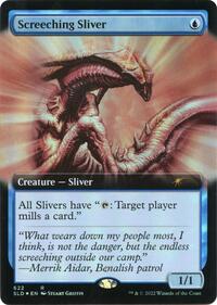 Screeching Sliver (Extended Art), Secret Lair Drop Series