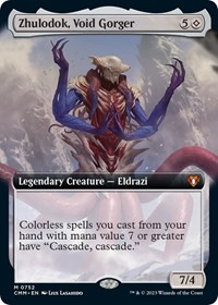 Zhulodok, Void Gorger (Extended Art), Commander Masters