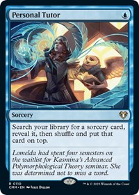 Personal Tutor, Commander Masters
