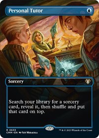 Personal Tutor (Borderless), Commander Masters