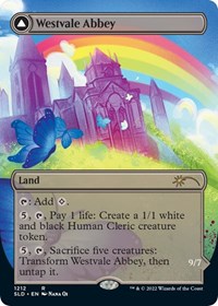 Westvale Abbey (Display Commander) - Thick Stock, Secret Lair Drop Series