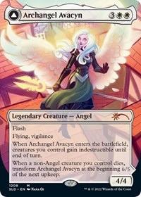 Archangel Avacyn (Display Commander) - Thick Stock, Secret Lair Drop Series