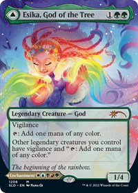 Esika, God of the Tree (Display Commander) - Thick Stock, Secret Lair Drop Series