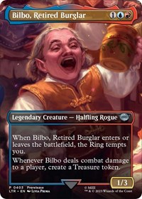 Bilbo, Retired Burglar (Borderless), Universes Beyond: The Lord of the Rings: Tales of Middle-earth