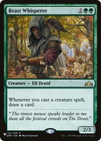 Beast Whisperer, The List Reprints