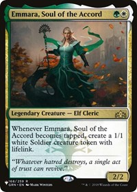 Emmara, Soul of the Accord, The List Reprints