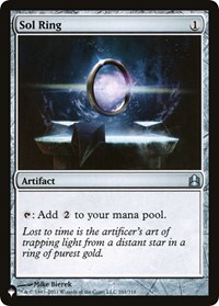 Sol Ring (CMD), The List Reprints