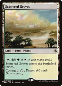 Scattered Groves, The List Reprints