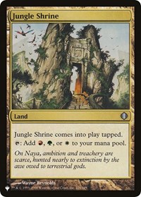 Jungle Shrine (ALA), The List Reprints