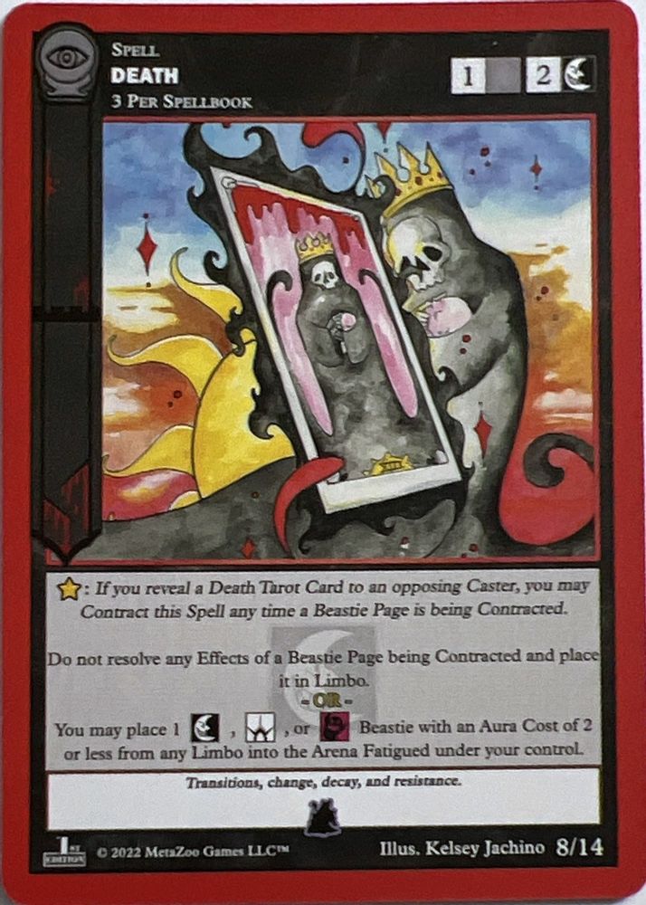 Death, Standard, front