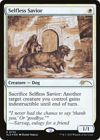 Selfless Savior (Sketch Showcase), Secret Lair Drop Series