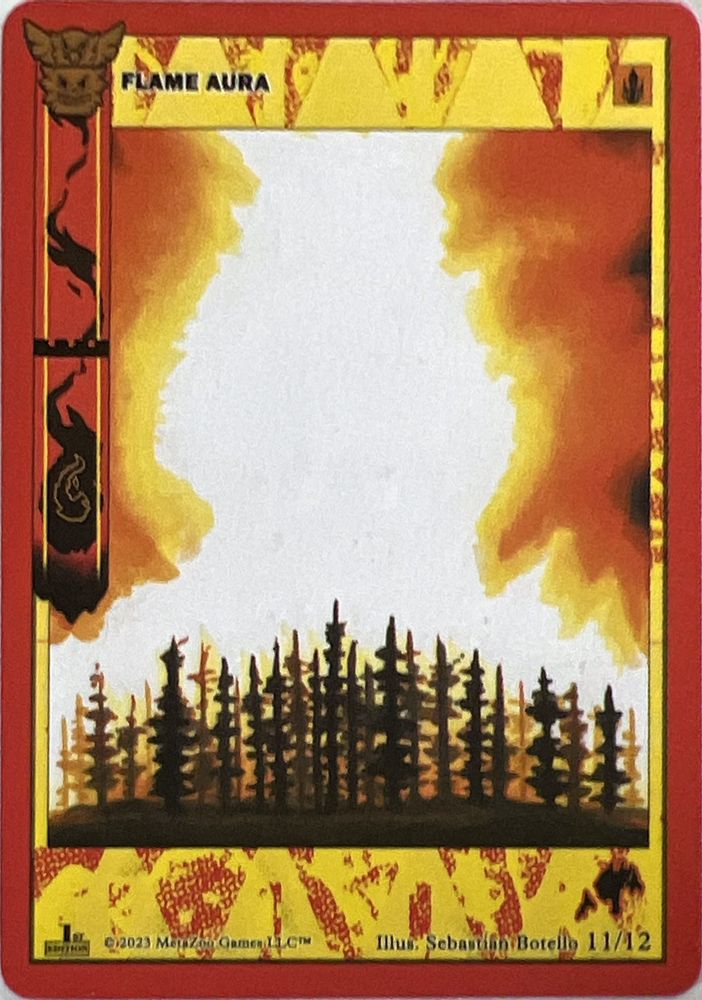 Flame Aura, Standard, front