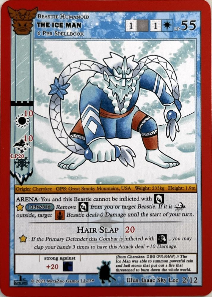 The Ice Man, Standard, front