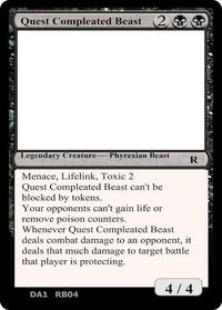 Quest Compleated Beast, Un-Known Event Playtest Cards