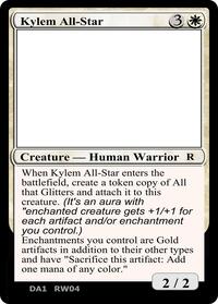 Kylem All-Star, Un-Known Event Playtest Cards