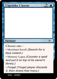 Ulgrotha Charm, Un-Known Event Playtest Cards