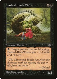 Barbed-Back Wurm, Mirage